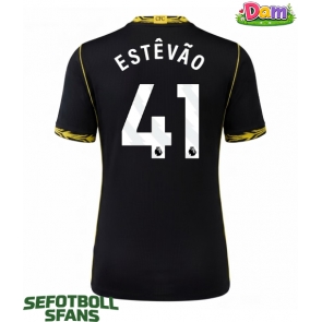 Chelsea Estevao Willian #41 Bortatröja Kvinnor 2026-27 Kortärmad